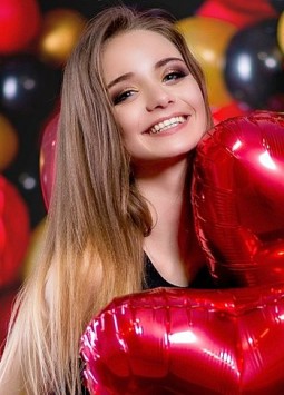 Anastasia from Zaporozhye, 24 years, with blue eyes, light brown hair, Christian, Model.