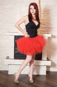 Ekaterina from Cherkassy, 26 years, with green eyes, red hair, Christian, Masseur. #1