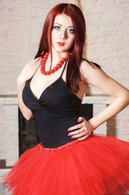 Ekaterina from Cherkassy, 26 years, with green eyes, red hair, Christian, Masseur. #3