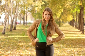 Ekaterina from Kiev, 29 years, with hazel eyes, light brown hair, Christian, student. #1