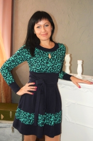 Irina from Nikolaev, 38 years, with green eyes, black hair, Christian, business lady. #3