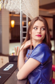 Daria from Poltava, 28 years, with green eyes, light brown hair, Christian, student. #1