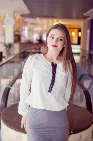 Daria from Poltava, 28 years, with green eyes, light brown hair, Christian, student. #5