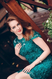 Julia from Cherkassy, 36 years, with blue eyes, light brown hair, Christian, interpretator. #5