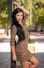 Maria from Nikolaev, 27 years, with blue eyes, black hair, Christian, stylist. #3