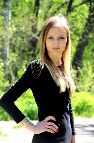 Katerina from Zaporozhye, 30 years, with green eyes, blonde hair, Christian, teacher. #1