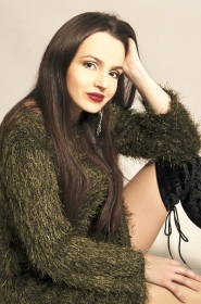 Galina from Kiev, 28 years, with hazel eyes, dark brown hair, Christian, Actress. #5