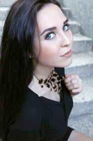 Irina from Lugansk, 29 years, with blue eyes, black hair, Christian, Speech therapist. #5