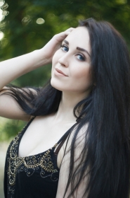 Irina from Lugansk, 29 years, with blue eyes, black hair, Christian, Speech therapist. #12