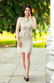 Anastasia from Artemivsk, 28 years, with brown eyes, dark brown hair, Christian, manager. #1