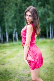 Darina from Poltava, 28 years, with green eyes, dark brown hair, Christian, student. #11