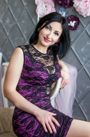 Oksana from Nikolaev, 41 years, with brown eyes, black hair, Christian, educator. #2