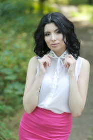 Liliya from Konstantinovka, 27 years, with brown eyes, dark brown hair, Christian, nurse. #13