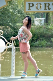 Eugenia from Zaporozhzhya, 27 years, with green eyes, dark brown hair, Christian, engineer in aircraft. #16