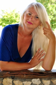 Liliya from Nikolaev, 46 years, with blue eyes, blonde hair, Christian, educator. #6