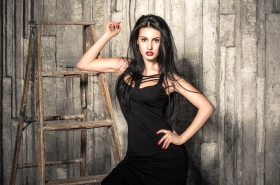 Anastasia from Kherson, 29 years, with brown eyes, black hair, Christian. #2
