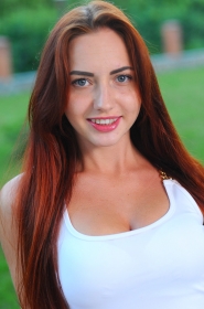 Liliya from Poltava, 29 years, with green eyes, red hair, Christian, dentist assistant. #2