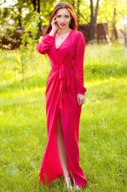 Liliya from Poltava, 29 years, with green eyes, red hair, Christian, dentist assistant. #4