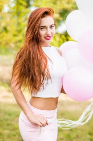 Liliya from Poltava, 29 years, with green eyes, red hair, Christian, dentist assistant. #8