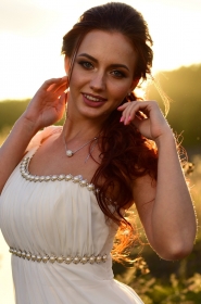 Liliya from Poltava, 29 years, with green eyes, red hair, Christian, dentist assistant. #10