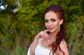 Liliya from Poltava, 29 years, with green eyes, red hair, Christian, dentist assistant. #12