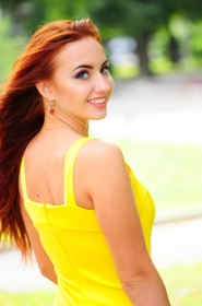 Liliya from Poltava, 29 years, with green eyes, red hair, Christian, dentist assistant. #34