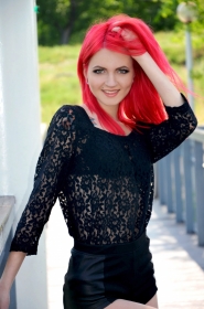 Aleksandra from Zaporozhye, 27 years, with green eyes, red hair, Christian, Hairdresser. #4