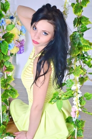 Kristina from Zaporozhye, 36 years, with blue eyes, dark brown hair, Christian, Seller. #4