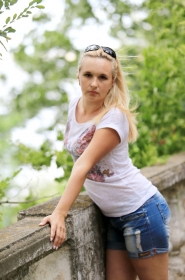 Svetlana from Nikolaev, 41 years, with green eyes, blonde hair, Christian, manicurist. #8