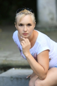 Svetlana from Nikolaev, 41 years, with green eyes, blonde hair, Christian, manicurist. #9