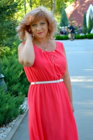 Tatiana from Kharkov, 48 years, with green eyes, blonde hair, Christian, hair stilist. #1