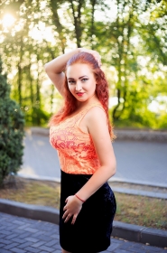 Julia from Zaporozhye, 31 years, with green eyes, red hair, Christian, business owner. #2