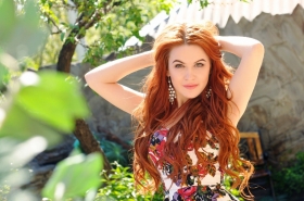 Juliya from Kharkov, 29 years, with green eyes, red hair, Christian, dancer. #6
