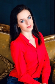 Katya from Kiev, 27 years, with blue eyes, black hair, Christian. #7