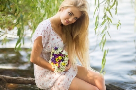 Irina from Zaporozhye, 25 years, with blue eyes, blonde hair, Christian, Student. #2