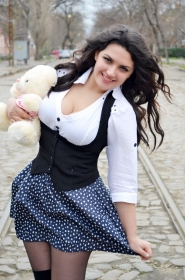 Ekaterina from Nikolaev, 31 years, with hazel eyes, dark brown hair, Christian. #2