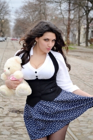 Ekaterina from Nikolaev, 31 years, with hazel eyes, dark brown hair, Christian. #3