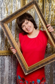 Lyudmila from Pisochin, 40 years, with grey eyes, black hair, Christian, Government Employee. #1