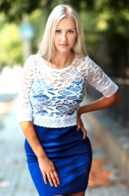 Vika from Lugansk, Lutuginskii r-n, 28 years, with blue eyes, blonde hair, Christian. #10