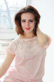 Alena from Mykolaiv, 29 years, with brown eyes, dark brown hair, Christian, Trainer. #1