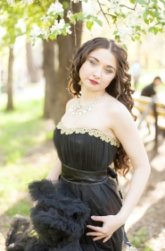 Victoria from Zaporozhye, 30 years, with green eyes, dark brown hair, Christian, Manicure master. #3