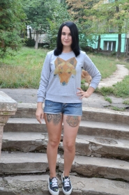 Yustina from Chernovtsy, 28 years, with grey eyes, dark brown hair, Christian, Philosophy. #10