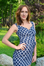 Yuliya from Kharkov, 30 years, with green eyes, light brown hair, Christian, student. #7