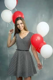 Galina from Kherson, 42 years, with blue eyes, dark brown hair, Christian, Manager. #1