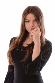 Julia from Kiev, 27 years, with brown eyes, dark brown hair, Christian, student. #1