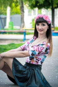 Olesya from Kharkov, 28 years, with brown eyes, light brown hair, Christian, student. #15