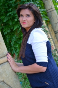 Viktoriya from Kharkov, 33 years, with grey eyes, dark brown hair, Christian, hair master. #1