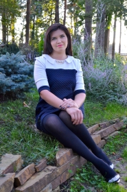 Viktoriya from Kharkov, 33 years, with grey eyes, dark brown hair, Christian, hair master. #6