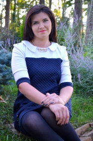 Viktoriya from Kharkov, 33 years, with grey eyes, dark brown hair, Christian, hair master. #9