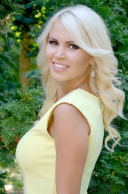 Anastasia from Odessa, 30 years, with brown eyes, blonde hair, Christian, medical assistant. #1